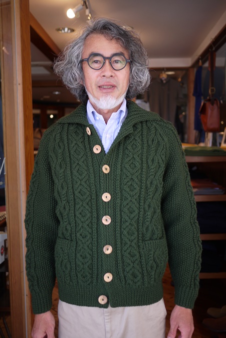 INVARALLAN Lumber Cardigan